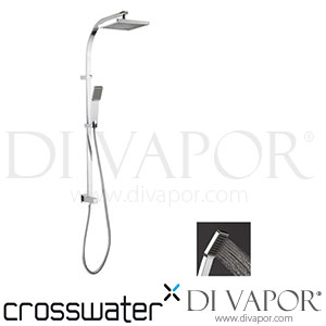 Crosswater MB525SQ Planet Shower Diverter with Fixed Head & Hand Shower Spare Parts