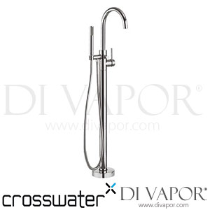 Crosswater MBFU416F Fusion Floor Standing Bath Shower Mixer with Kit Spare Parts