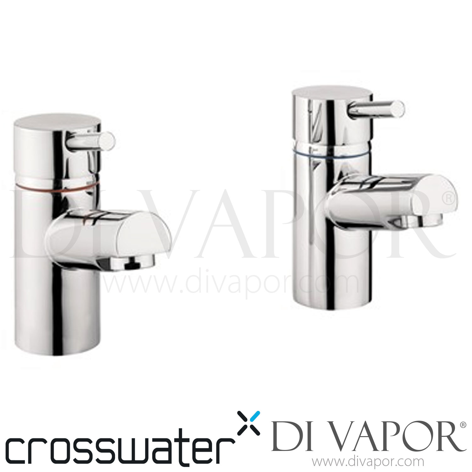 Crosswater MBGO340D+ Globe2 Bath Pillar Taps Pair Spare Parts