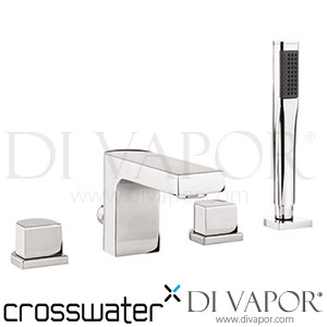 Crosswater MBPS440D Planet Bath Shower Mixer 4 Hole Set with Kit Spare Parts