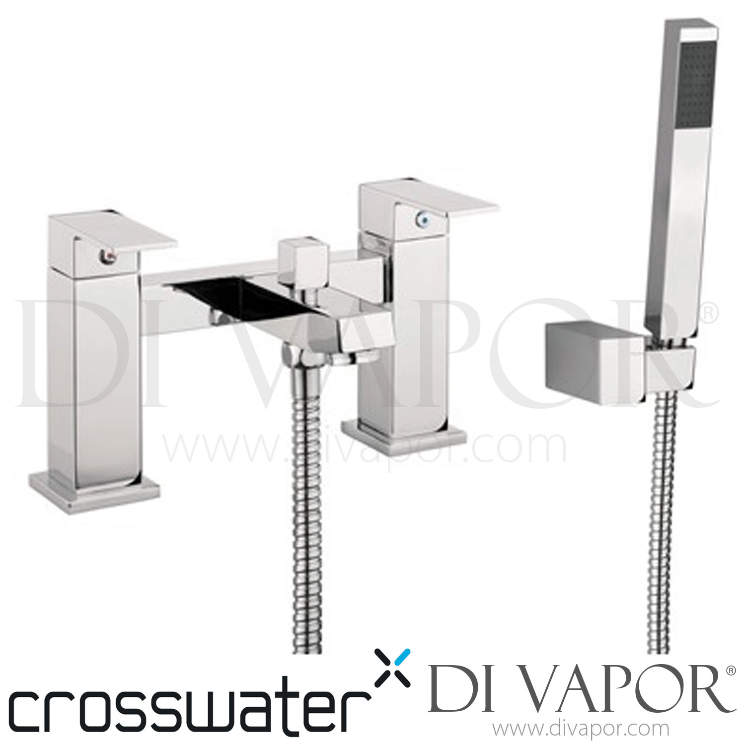 Crosswater MBQM422D+ Quantum2 Bath Shower Mixer with Kit Spare Parts