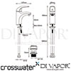 Crosswater MBSY110P Diagram