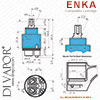 CAPLE Enka Mixer Tap Cartridge Spare