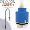 CAPLE Navitis Polished Chrome Mixer Tap Cartridge - NAV/CH Compatible Spare - MC/NAV/CH