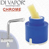 CAPLE Chrome Delux Single Lever Tap Cartridge - SLD/CH, SLD2/CH Compatible Spare - MC/SLD/CH