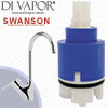 CAPLE Swanson Single Control Tap Cartridge - SWA/CH Compatible Spare - MC/SWA/CH