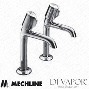 Mechline Pegler Yorkshire 1/22158QTSLCP 1/2 Inch Sink Taps (Pair) Spare Parts