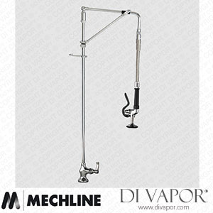 Mechline AquaJet AJPR10-HM-BF0-S Pre-Rinse Spray Tap AJPR10 Base Spare Parts