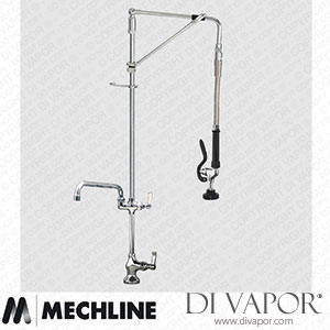 Mechline AquaJet AJPR10-HM-BF2-E Pre-Rinse Spray Tap AJPR10 Base Spare Parts
