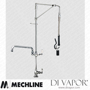 Mechline AquaJet AJPR10-HM-BF3-F Pre-Rinse Spray Tap AJPR10 Base Spare Parts