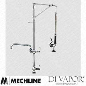 Mechline AquaJet AJPR10-HM-BF3-S Pre-Rinse Spray Tap AJPR10 Base Spare Parts