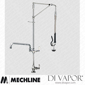 Mechline AquaJet AJPR10-HM-BF3-W Pre-Rinse Spray Tap AJPR10 Base Spare Parts