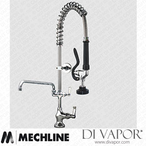 Mechline AquaJet AJPR10-SH-BF3-E Pre-Rinse Spray Tap AJPR10 Base Spare Parts