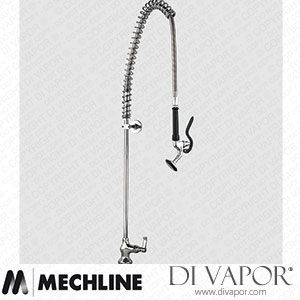 Mechline AquaJet AJPR10-ST-BF0-A Pre-Rinse Spray Tap AJPR10 Base Spare Parts
