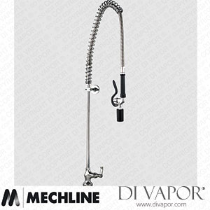 Mechline AquaJet AJPR10-ST-BF0-F Pre-Rinse Spray Tap AJPR10 Base Spare Parts
