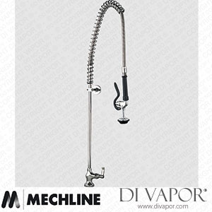 Mechline AquaJet AJPR10-ST-BF0-W Pre-Rinse Spray Tap AJPR10 Base Spare Parts