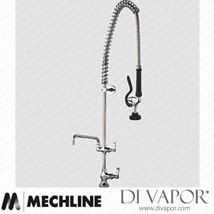 Mechline AquaJet AJPR10-ST-BF2-E Pre-Rinse Spray Tap AJPR10 Base Spare Parts