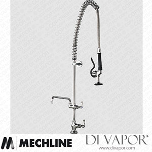Mechline AquaJet AJPR10-ST-BF2-S Pre-Rinse Spray Tap AJPR10 Base Spare Parts