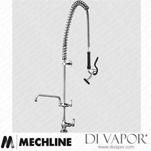 Mechline AquaJet AJPR10-ST-BF3-A Pre-Rinse Spray Tap AJPR10 Base Spare Parts