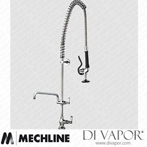 Mechline AquaJet AJPR10-ST-BF3-S Pre-Rinse Spray Tap AJPR10 Base Spare Parts