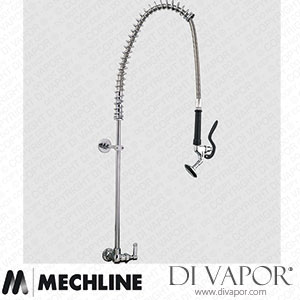 Mechline AquaJet AJPR15-ST-BF0-A Pre-Rinse Spray Tap AJPR15 Base Spare Parts