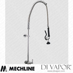 Mechline AquaJet AJPR15-ST-BF0-E Pre-Rinse Spray Tap AJPR15 Base Spare Parts