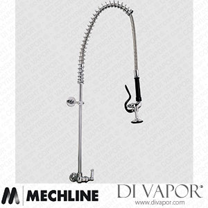 Mechline AquaJet AJPR15-ST-BF0-S Pre-Rinse Spray Tap AJPR15 Base Spare Parts