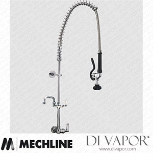Mechline AquaJet AJPR15-ST-BF1-E Pre-Rinse Spray Tap AJPR15 Base Spare Parts