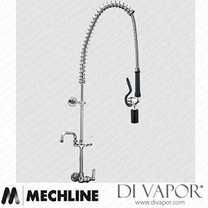 Mechline AquaJet AJPR15-ST-BF1-F Pre-Rinse Spray Tap AJPR15 Base Spare Parts