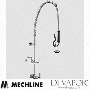 Mechline AquaJet AJPR15-ST-BF1-W Pre-Rinse Spray Tap AJPR15 Base Spare Parts