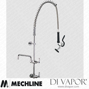 Mechline AquaJet AJPR15-ST-BF2-A Pre-Rinse Spray Tap AJPR15 Base Spare Parts