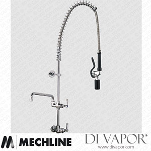 Mechline AquaJet AJPR15-ST-BF2-F Pre-Rinse Spray Tap AJPR15 Base Spare Parts