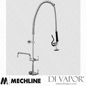 Mechline AquaJet AJPR15-ST-BF2-S Pre-Rinse Spray Tap AJPR15 Base Spare Parts