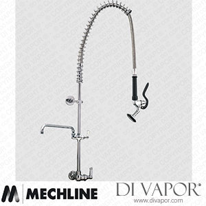 Mechline AquaJet AJPR15-ST-BF3-A Pre-Rinse Spray Tap AJPR15 Base Spare Parts