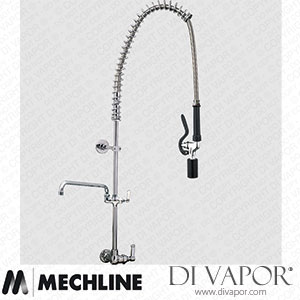 Mechline AquaJet AJPR15-ST-BF3-F Pre-Rinse Spray Tap AJPR15 Base Spare Parts