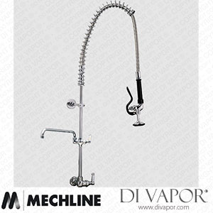 Mechline AquaJet AJPR15-ST-BF3-S Pre-Rinse Spray Tap AJPR15 Base Spare Parts