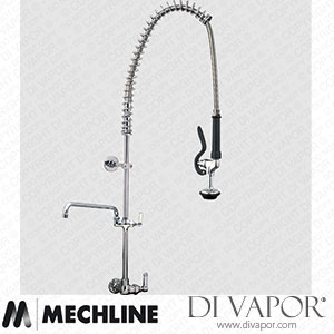 Mechline AquaJet AJPR15-ST-BF3-W Pre-Rinse Spray Tap AJPR15 Base Spare Parts