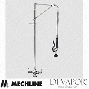 Mechline AquaJet AJPR20-HM-BF0-E Pre-Rinse Spray Tap AJPR20 Base Spare Parts