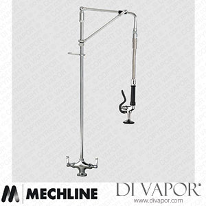 Mechline AquaJet AJPR20-HM-BF0-S Pre-Rinse Spray Tap AJPR20 Base Spare Parts