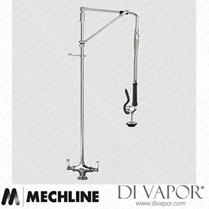 Mechline AquaJet AJPR20-HM-BF0-W Pre-Rinse Spray Tap AJPR20 Base Spare Parts