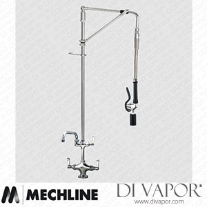 Mechline AquaJet AJPR20-HM-BF1-F Pre-Rinse Spray Tap AJPR20 Base Spare Parts