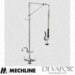 Mechline AquaJet AJPR20-HM-BF1-W Pre-Rinse Spray Tap AJPR20 Base Spare Parts
