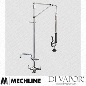 Mechline AquaJet AJPR20-HM-BF2-E Pre-Rinse Spray Tap AJPR20 Base Spare Parts
