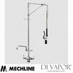 Mechline AquaJet AJPR20-HM-BF2-F Pre-Rinse Spray Tap AJPR20 Base Spare Parts