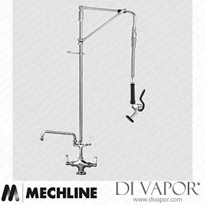 Mechline AquaJet AJPR20-HM-BF3-A Pre-Rinse Spray Tap AJPR20 Base Spare Parts