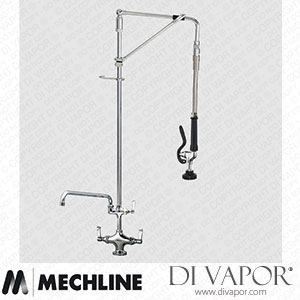 Mechline AquaJet AJPR20-HM-BF3-E Pre-Rinse Spray Tap AJPR20 Base Spare Parts