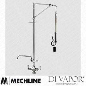 Mechline AquaJet AJPR20-HM-BF3-F Pre-Rinse Spray Tap AJPR20 Base Spare Parts