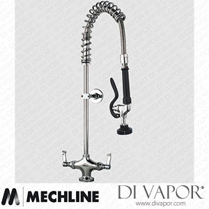 Mechline AquaJet AJPR20-SH-BF0-E Pre-Rinse Spray Tap AJPR20 Base Spare Parts