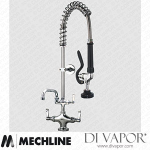 Mechline AquaJet AJPR20-SH-BF1-E Pre-Rinse Spray Tap AJPR20 Base Spare Parts