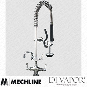 Mechline AquaJet AJPR20-SH-BF1-W Pre-Rinse Spray Tap AJPR20 Base Spare Parts